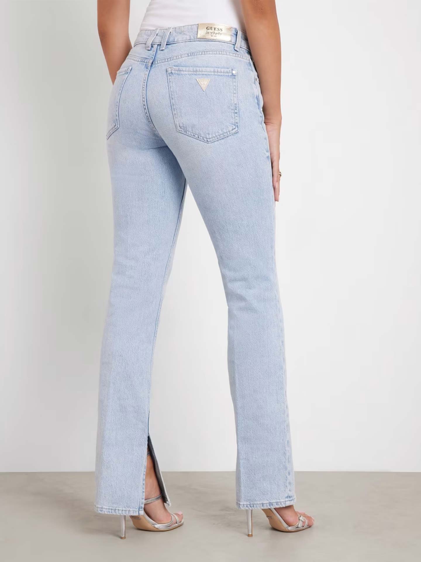 Calças de Ganga Straight Fit