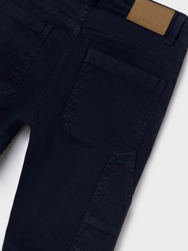 Calças Straight Fit