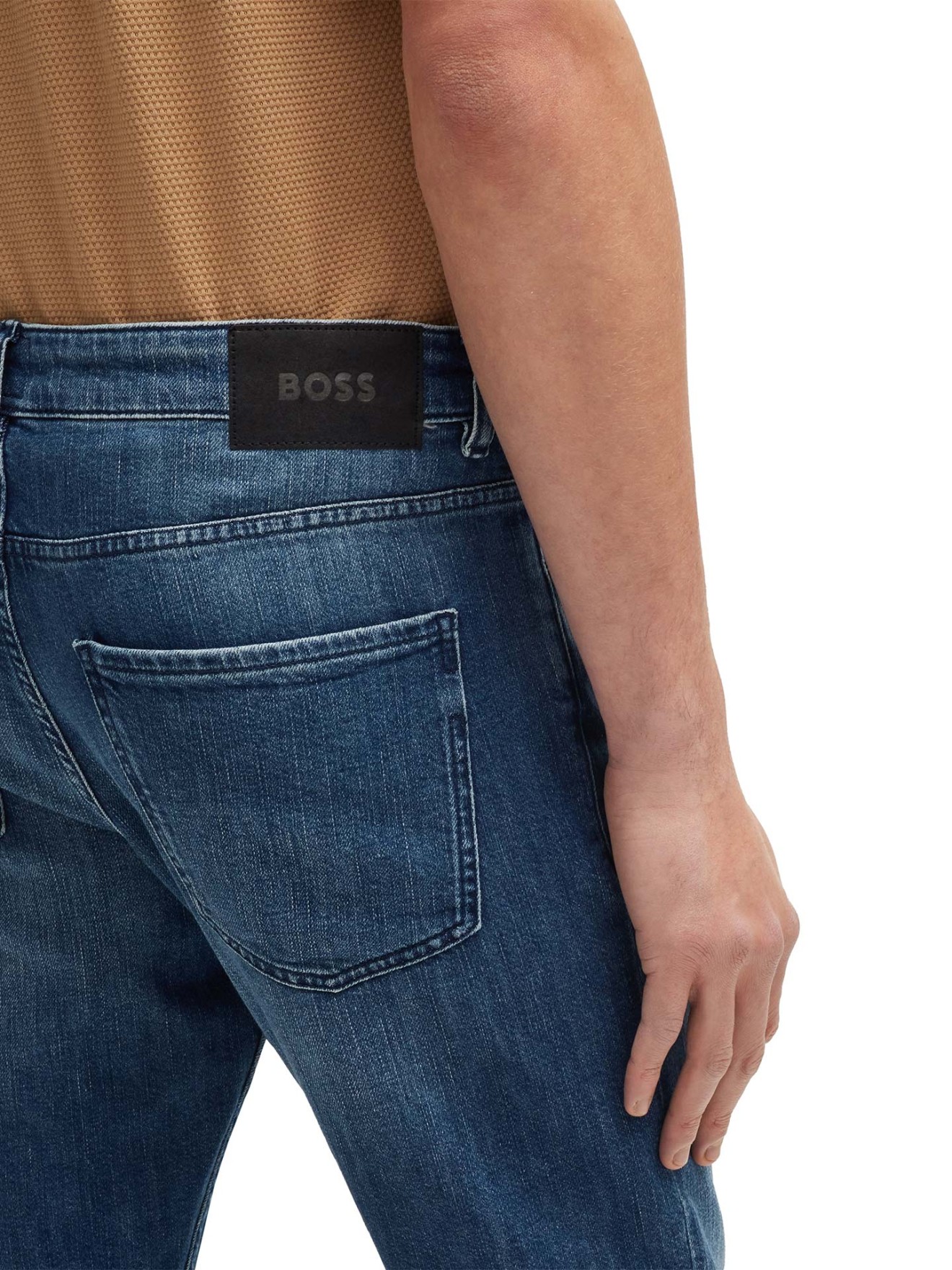 Calças de Ganga Slim Fit