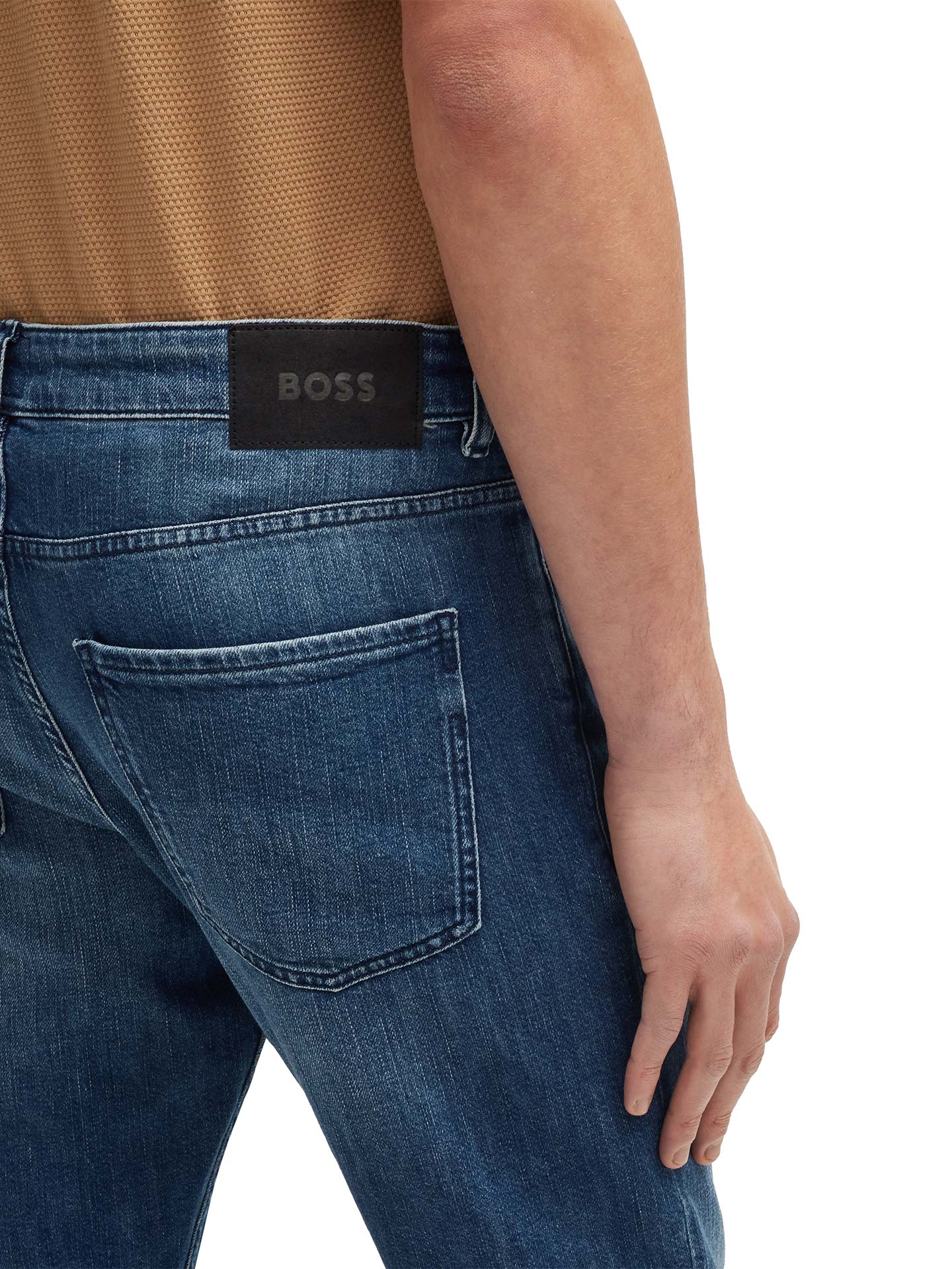 Calças de Ganga Slim Fit