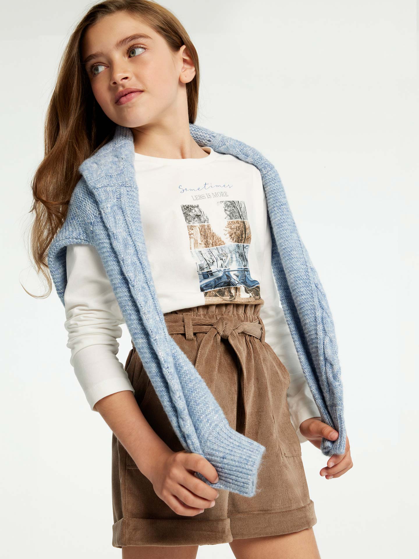 Calções de Bombazine