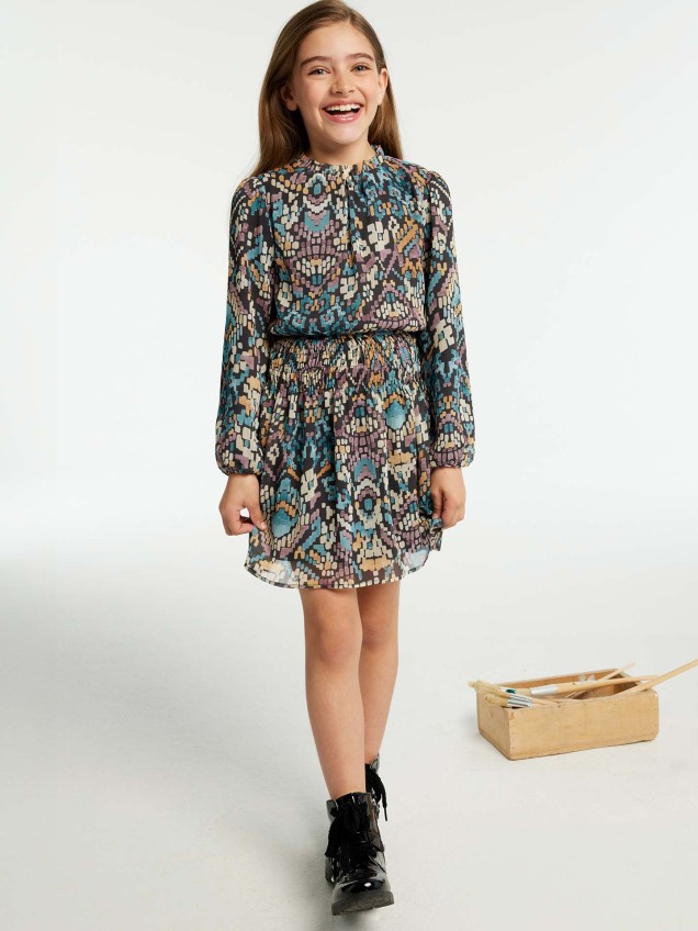 Vestido com Padro