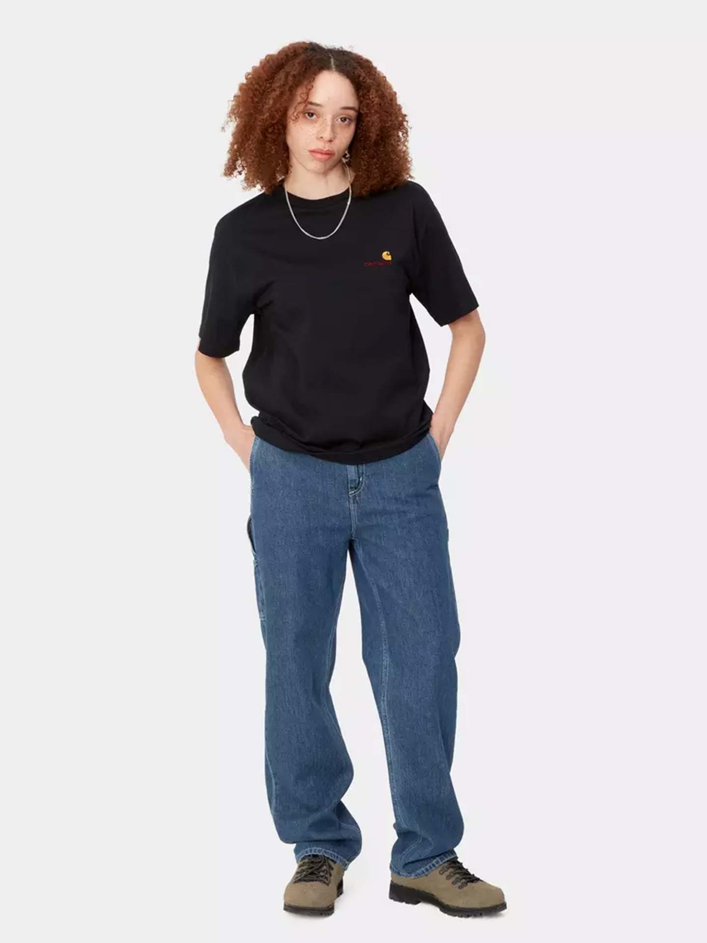 Calças de Ganga Relaxed Fit