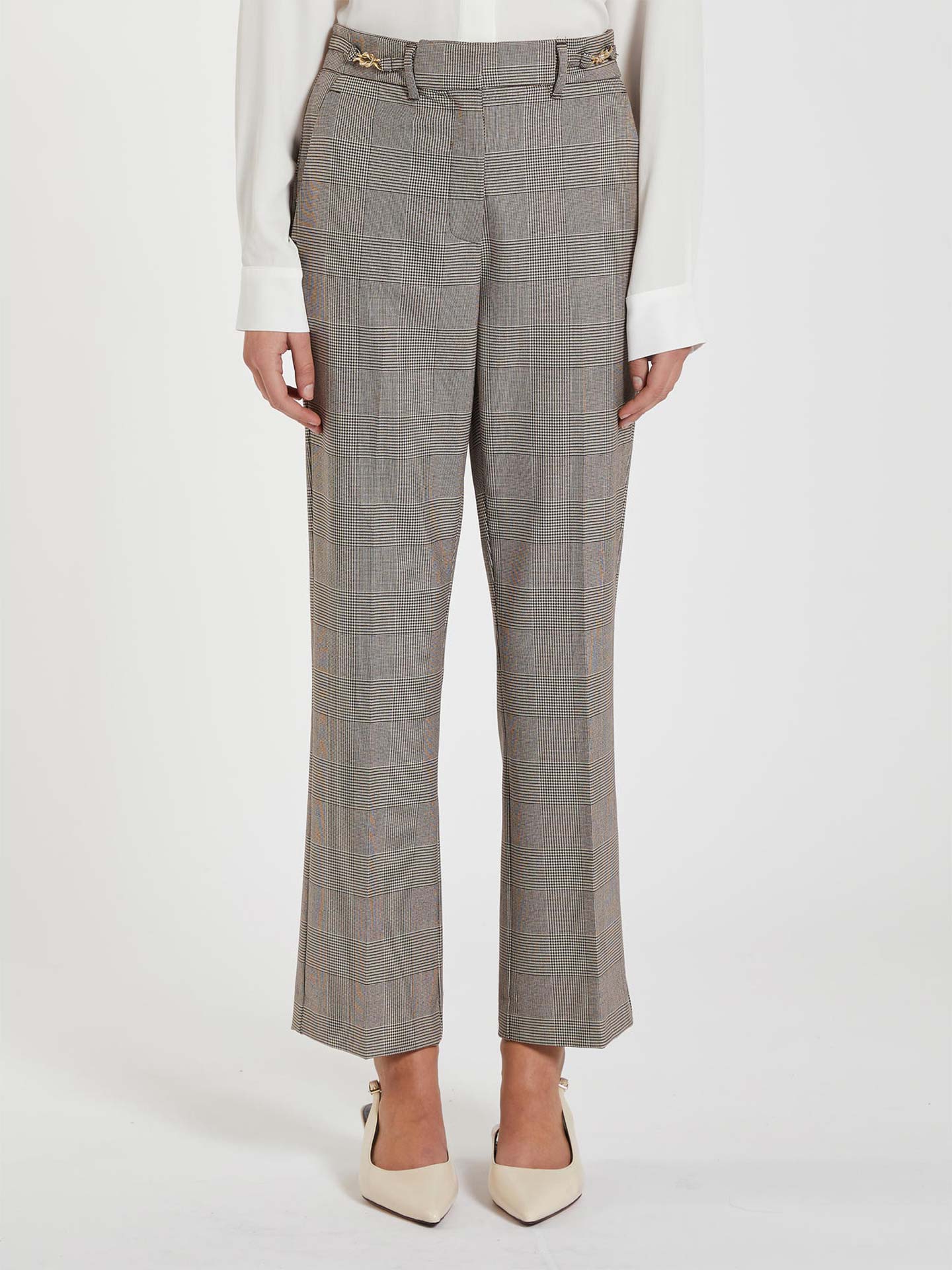 Calças Slim Flared Fit