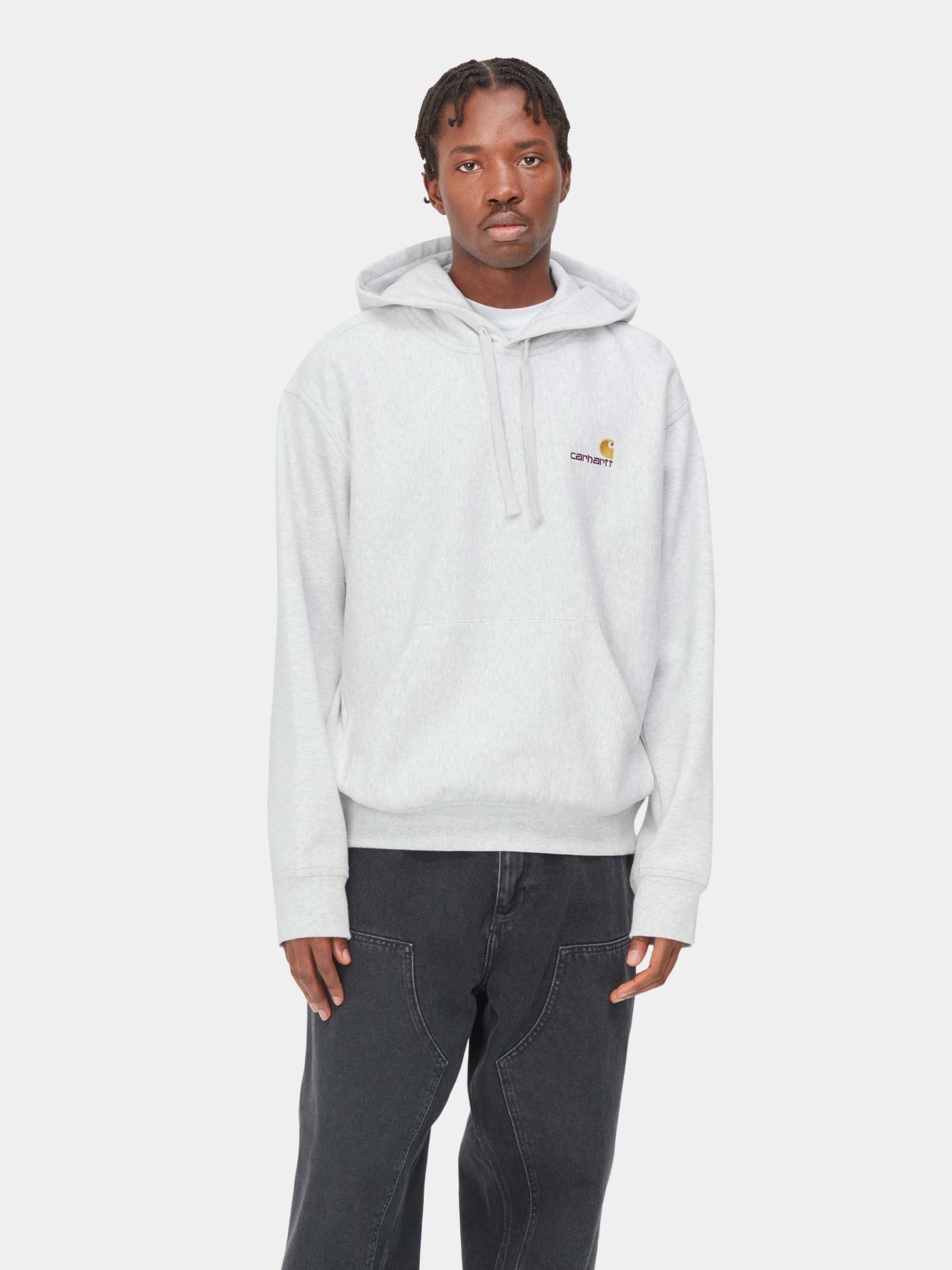 Sweatshirt Hooded American Script