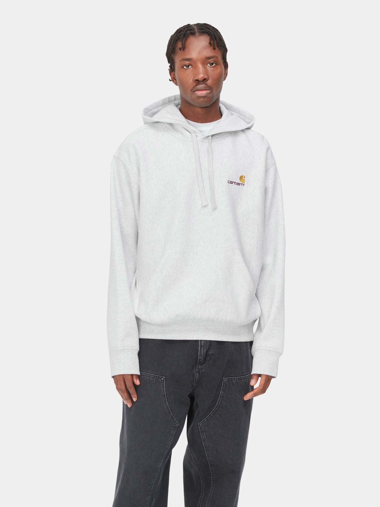 Sweatshirt Hooded American Script
