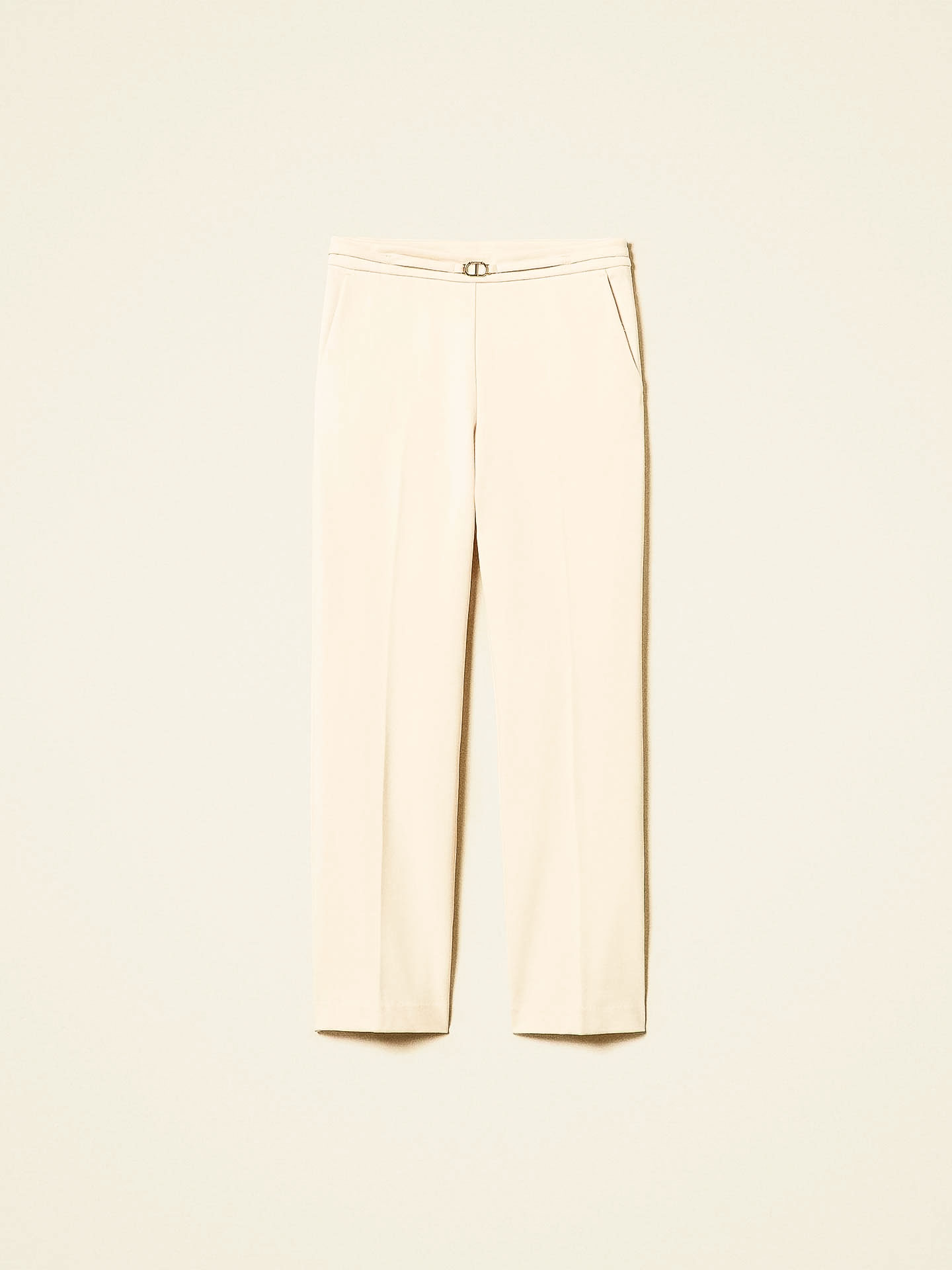 Calças Straight Fit