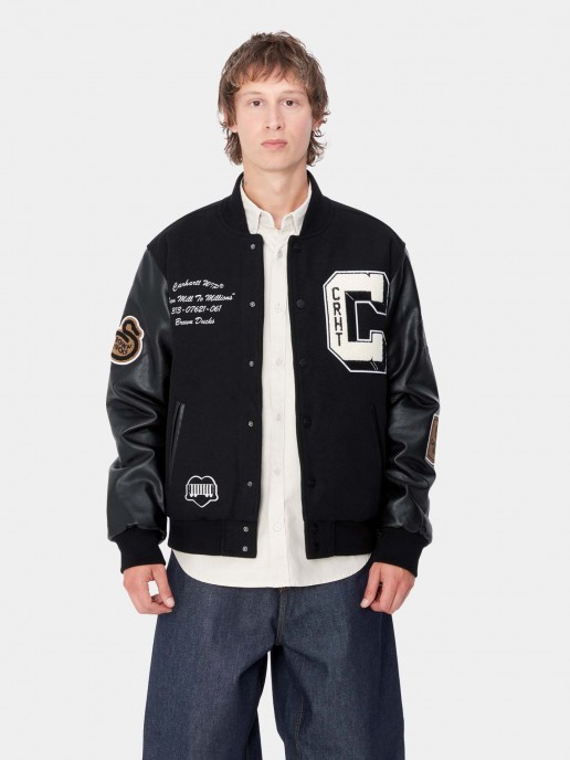 Bomber Jacket Brown Ducks