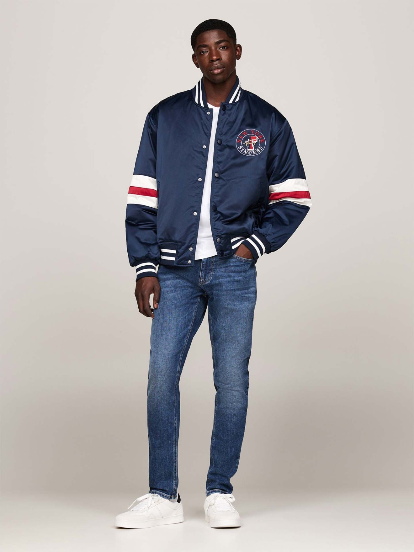 Calças de Ganga Slim Fit