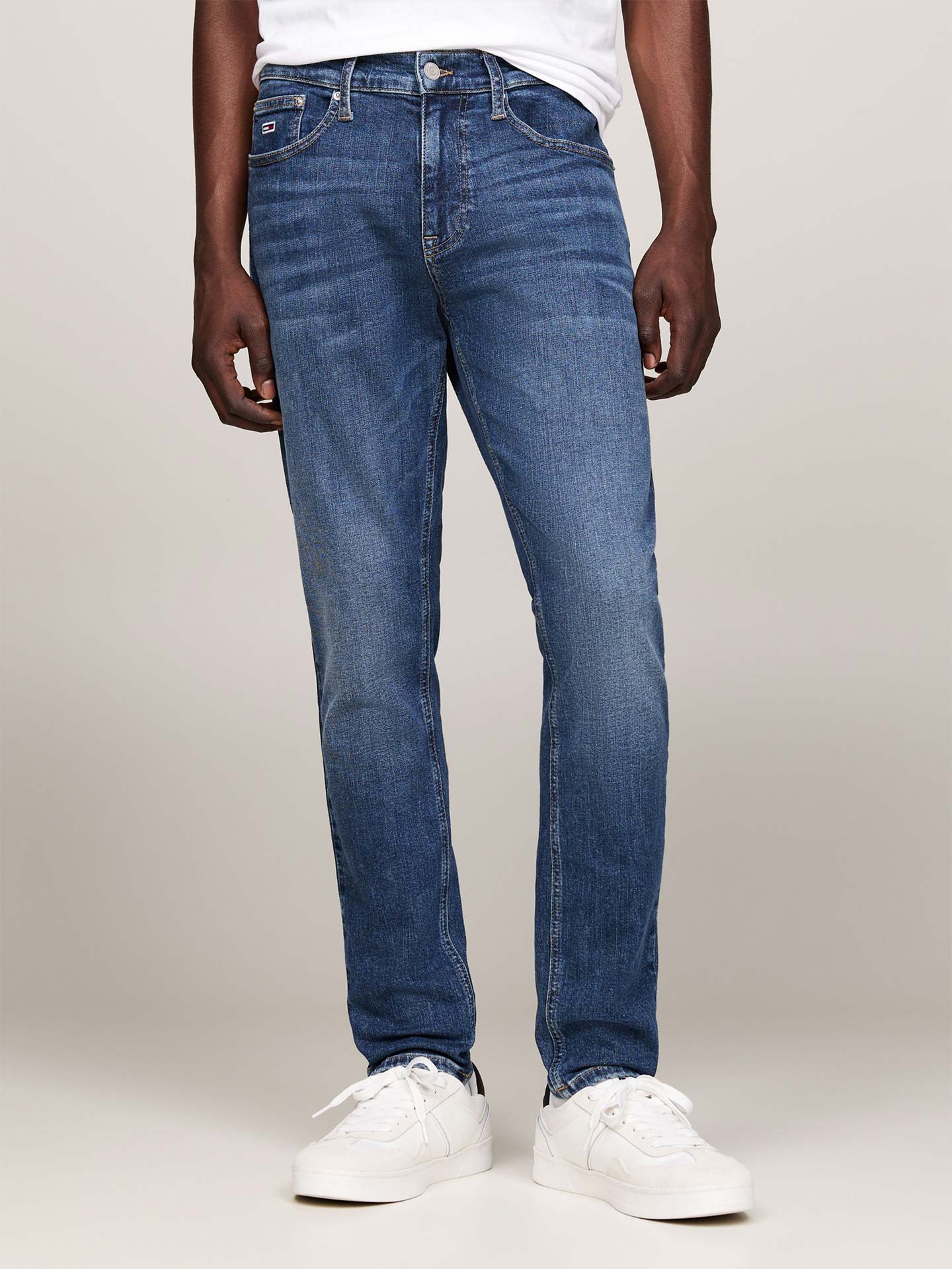 Calças de Ganga Slim Fit
