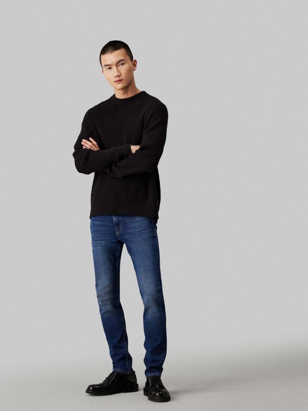 Calças de Ganga Slim Fit