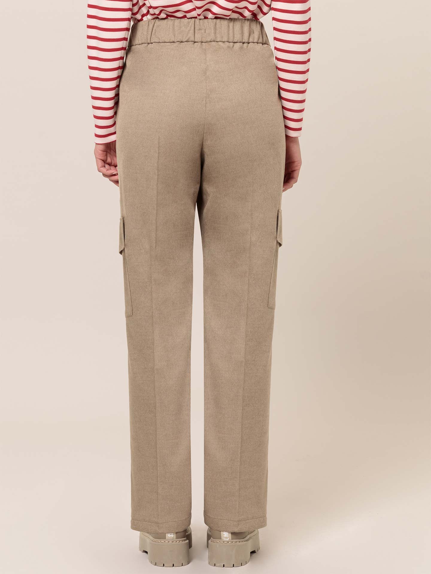 Calças Straight Fit