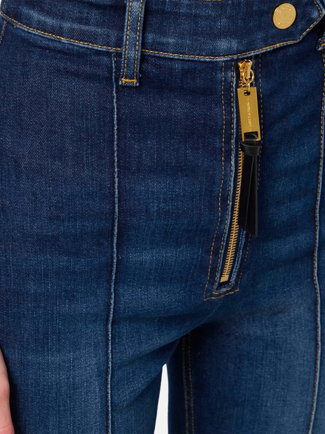 Calças de Ganga Flared Fit