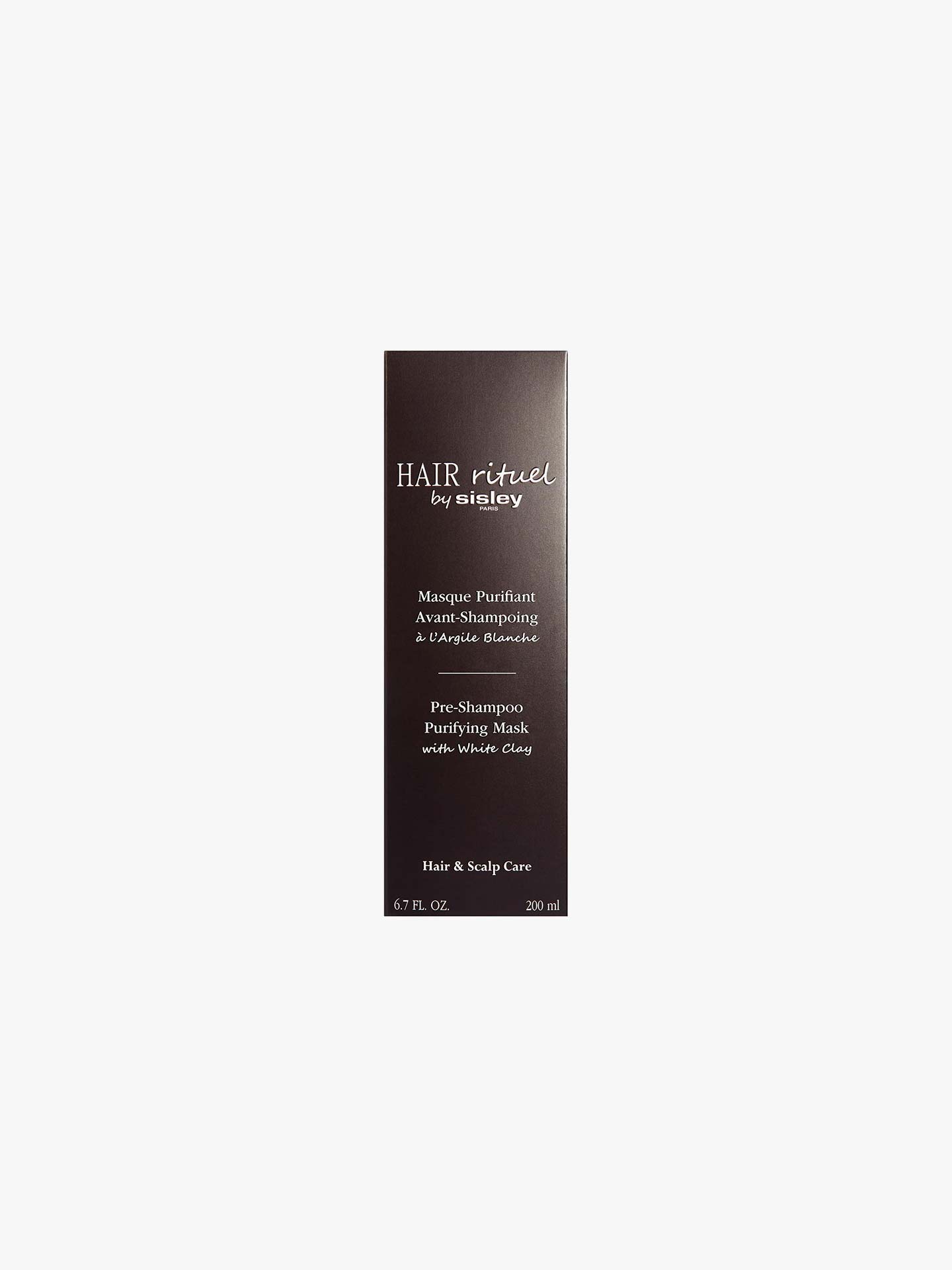 Masque Purifiant Avant-Shampoing à l'Argile Blanche