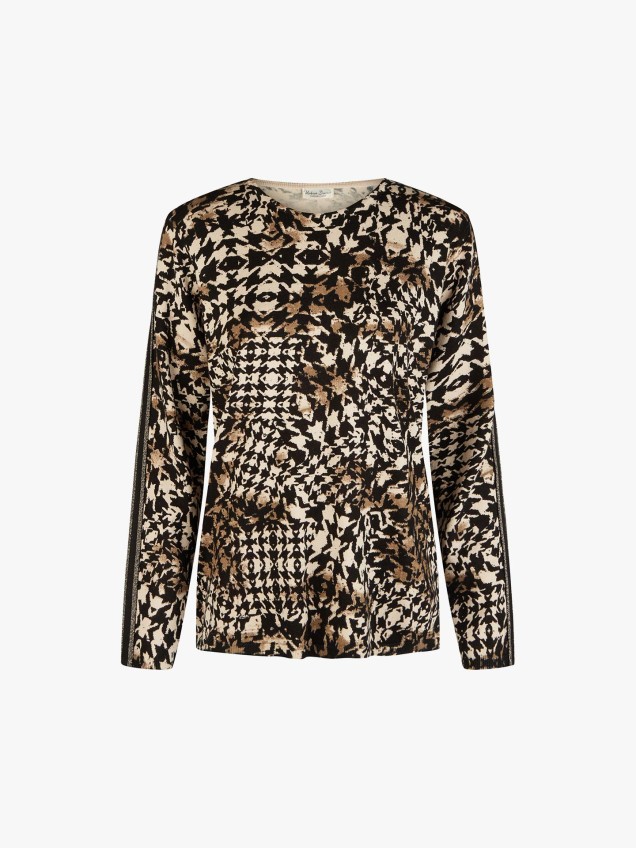 Camisola de Malha com Padr�o