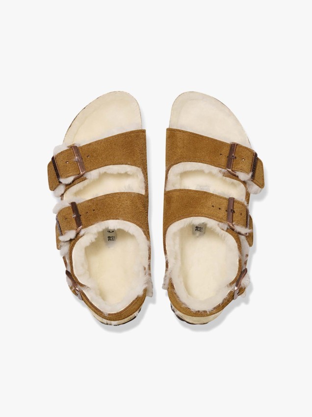 Sandálias Milano Shearling