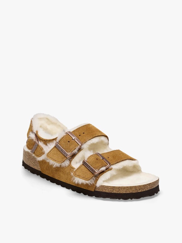 Sandálias Milano Shearling