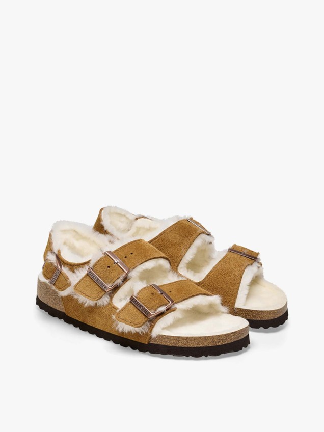 Sandálias Milano Shearling
