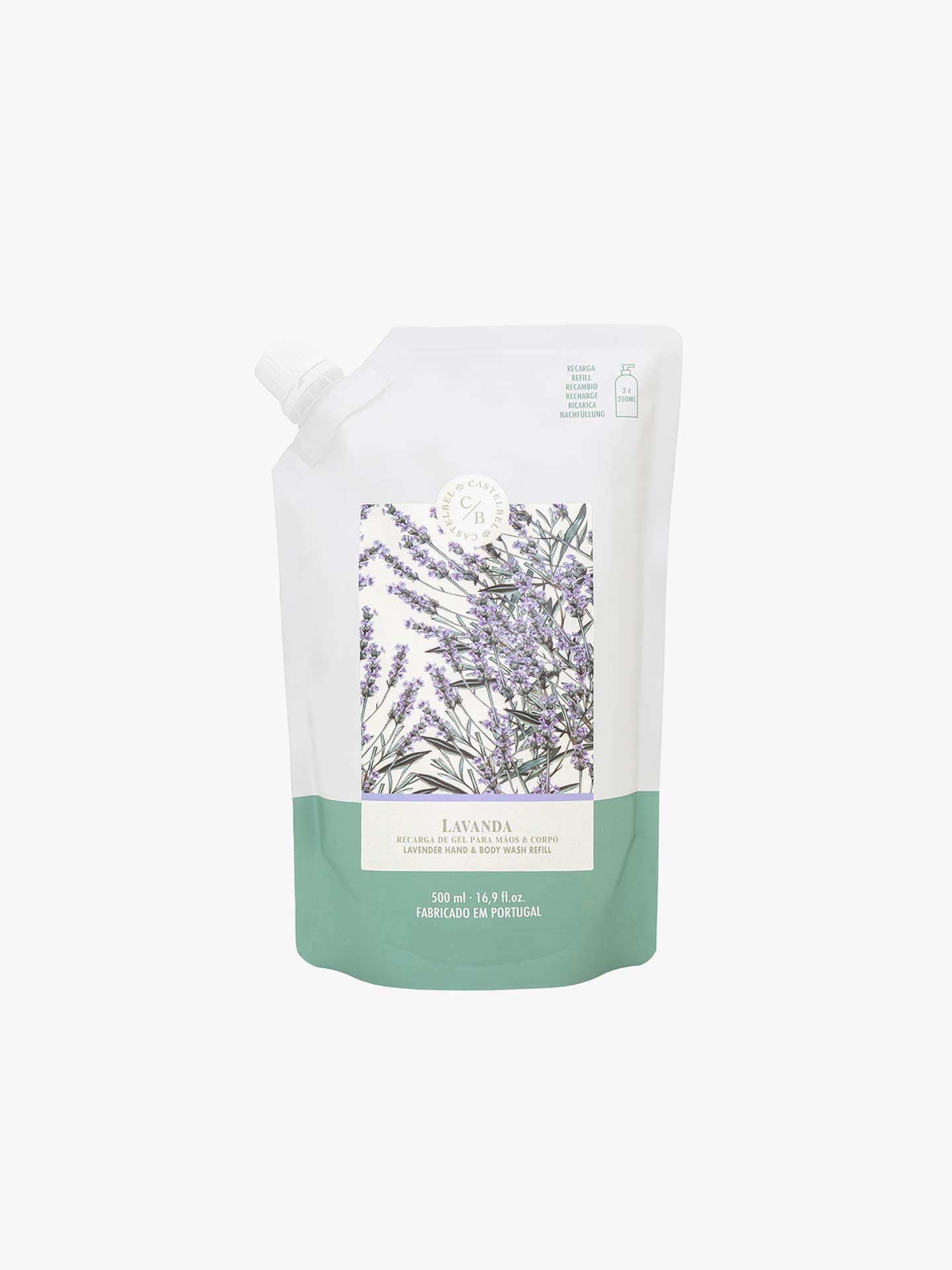 Refill Gel Mãos e Corpo Lavanda