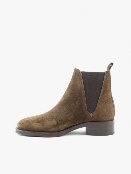 Botas Slip-On em Camura