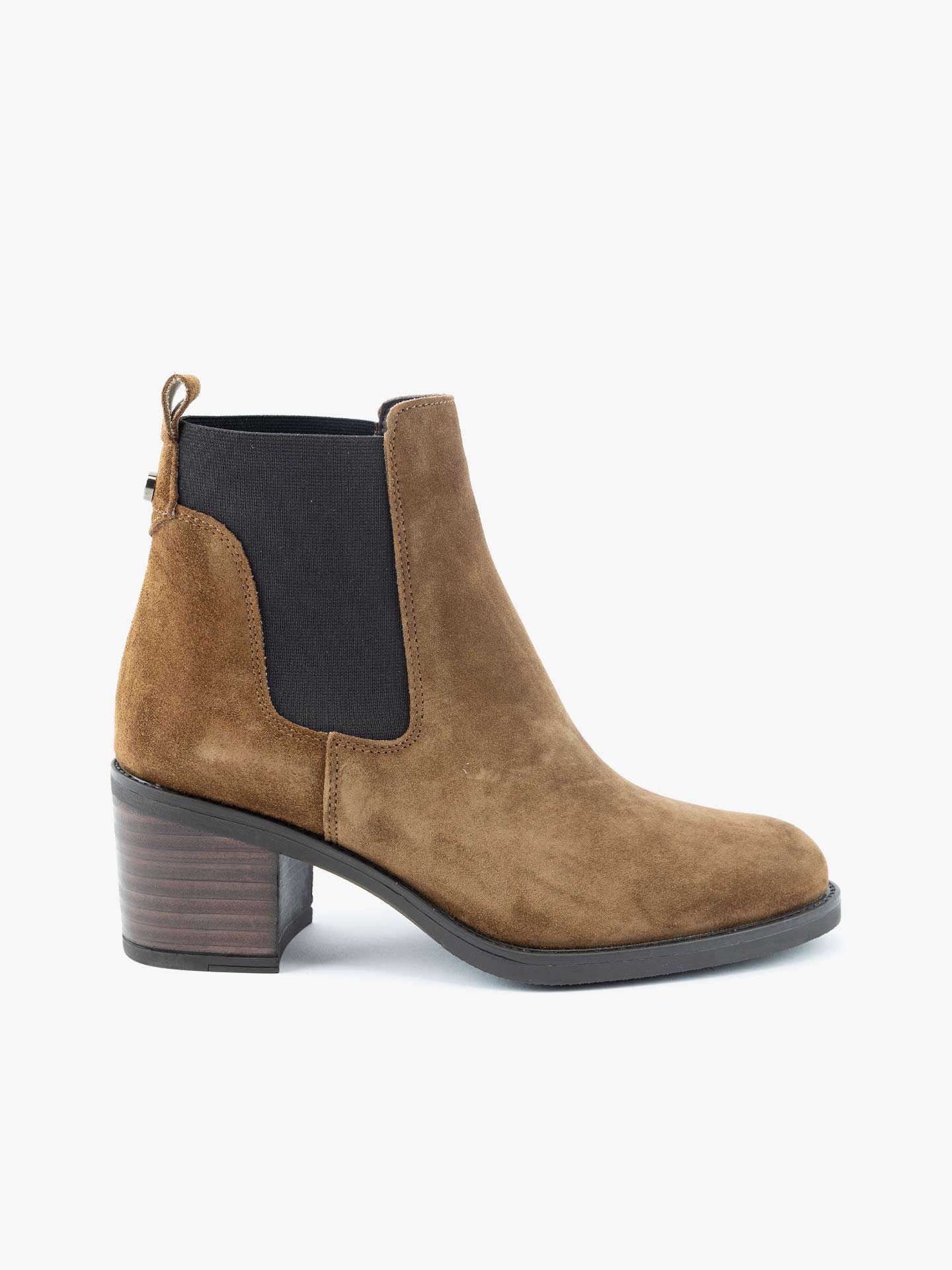 Botas Slip-On em Camurça