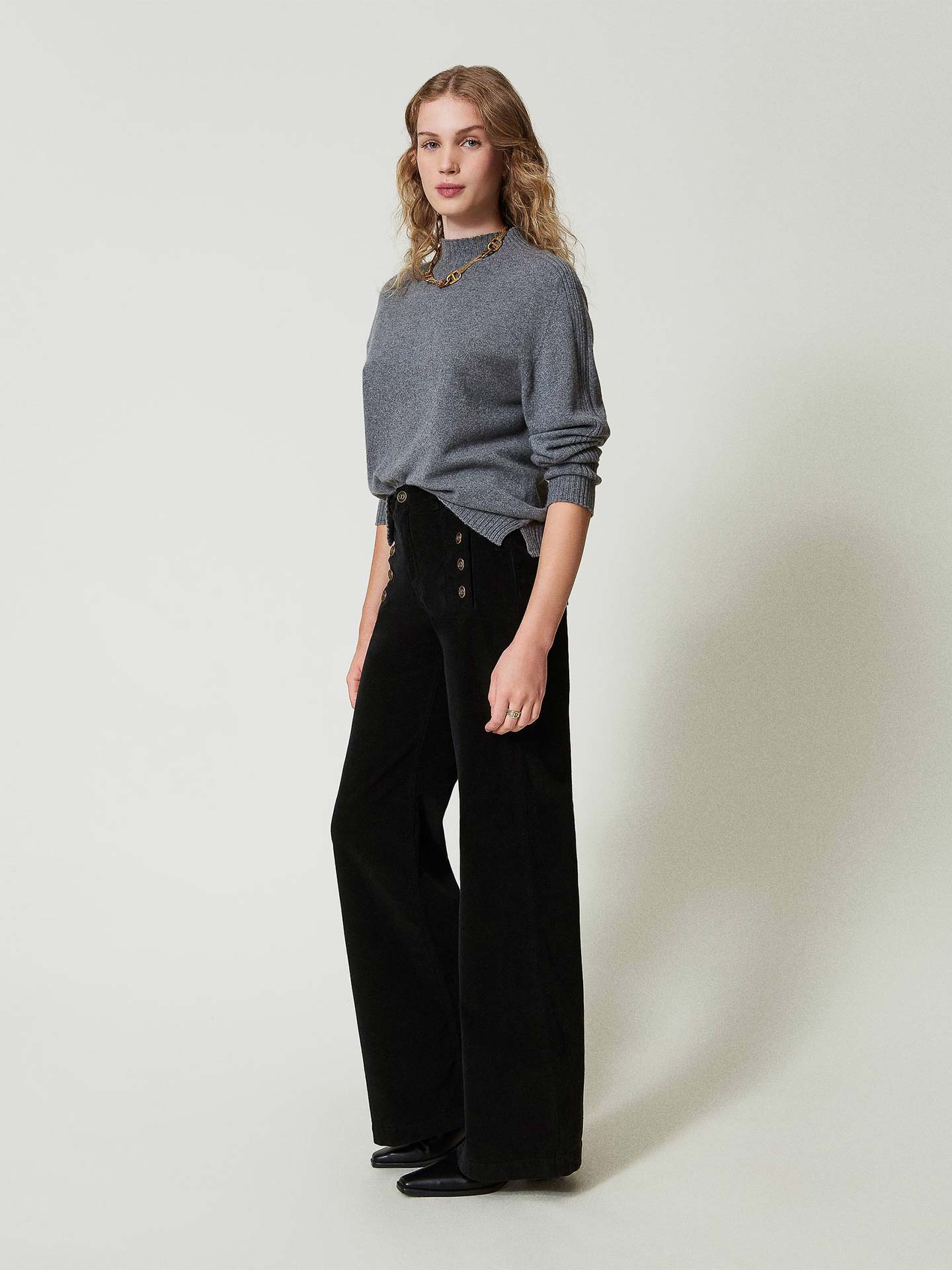 Calças Wide Leg