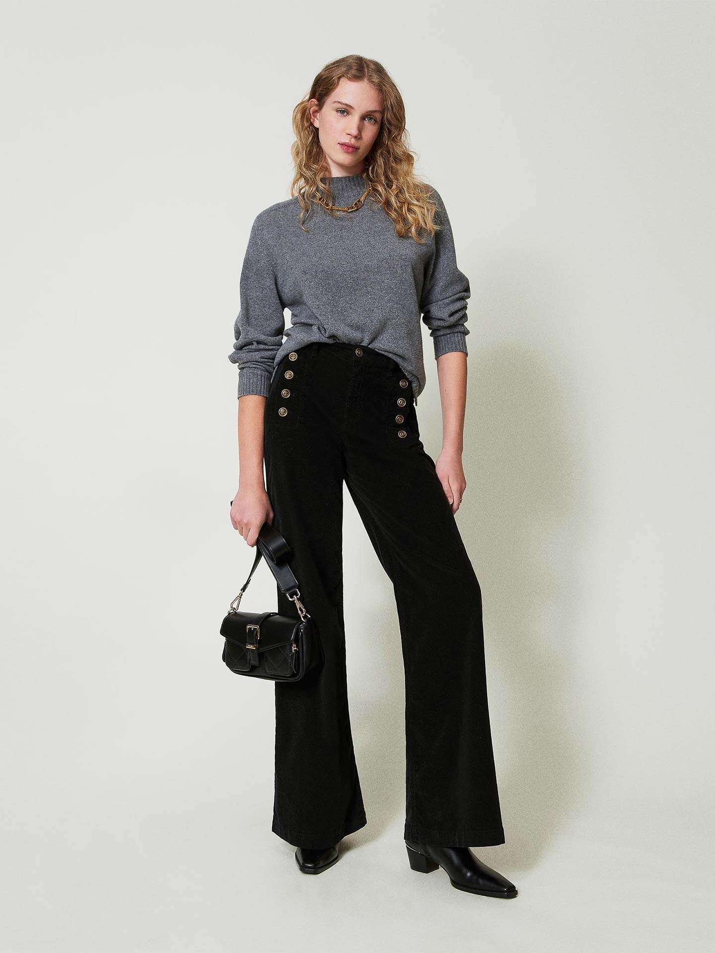Calças Wide Leg