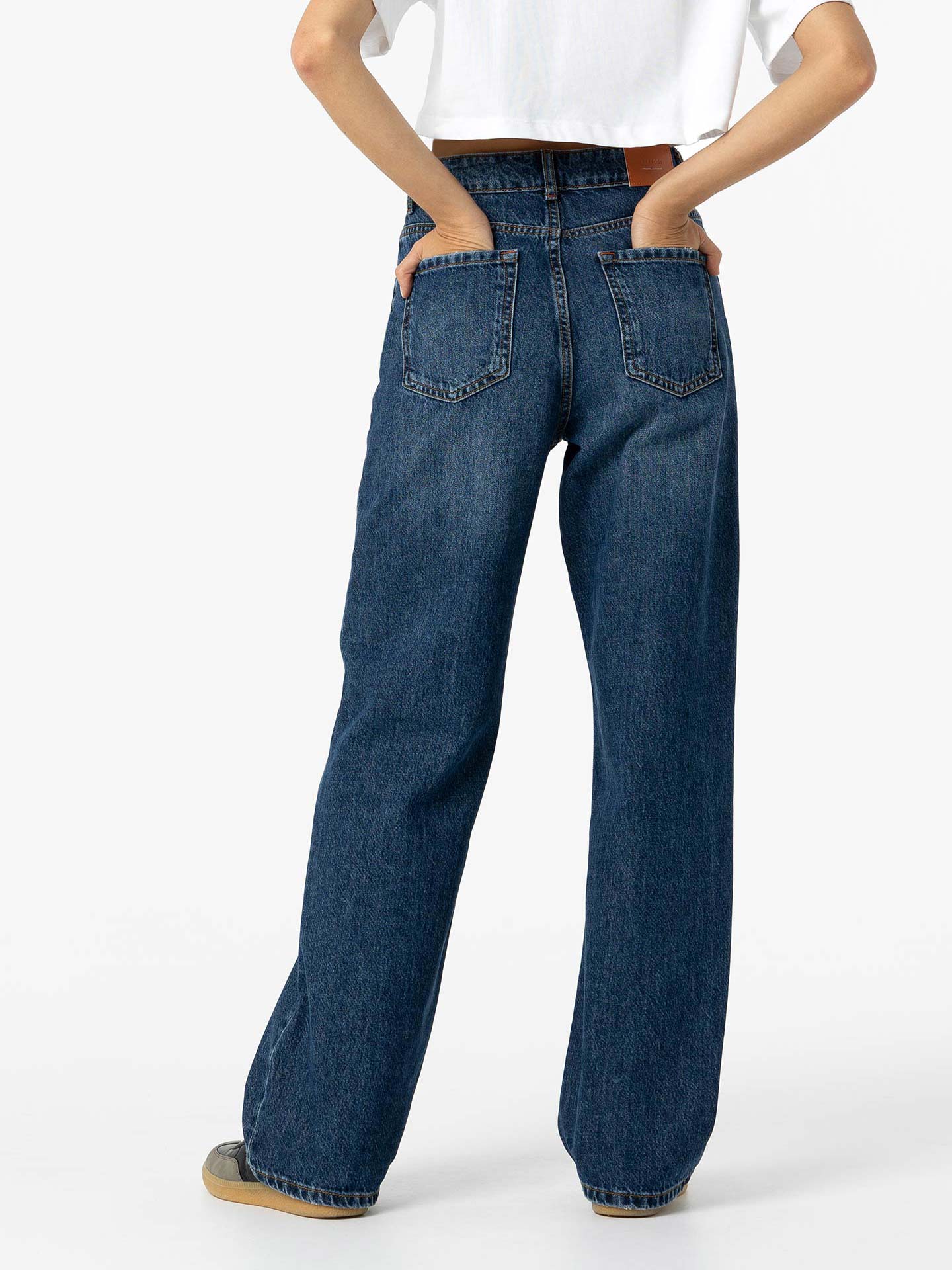 Calças de Ganga Wide Leg