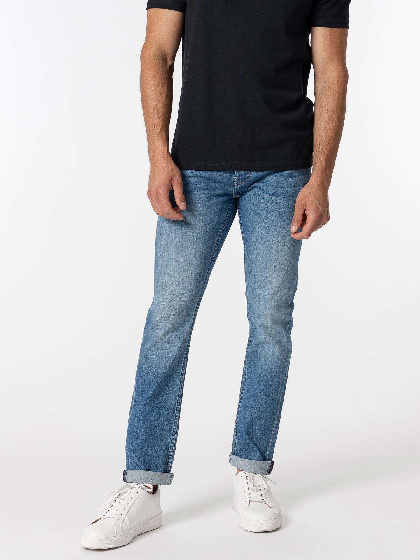 Calças de Ganga Tapered Fit