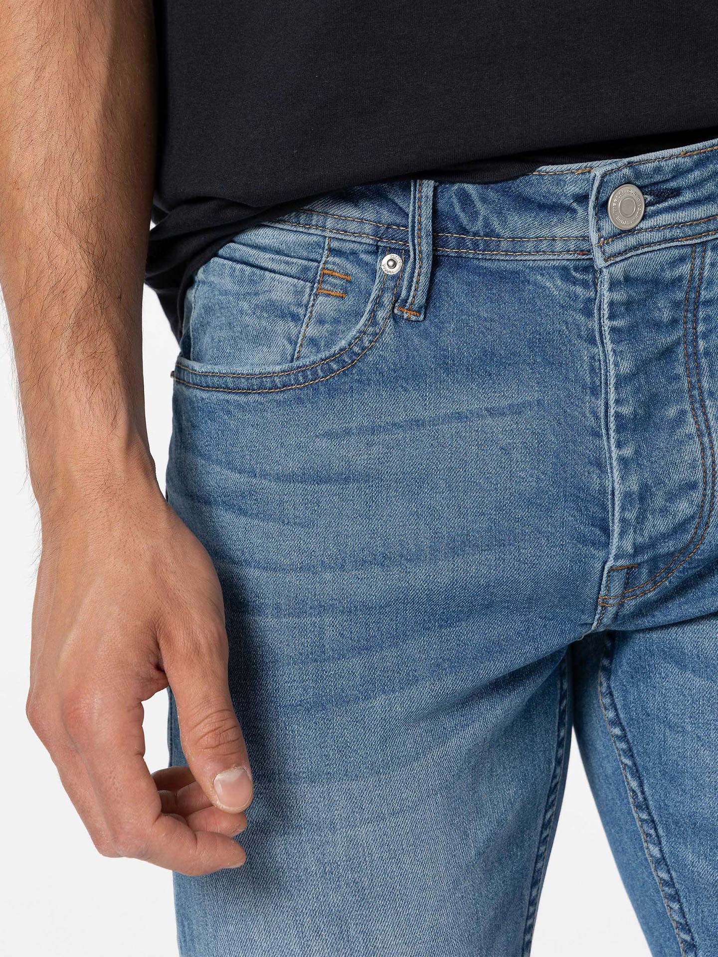 Calças de Ganga Tapered Fit