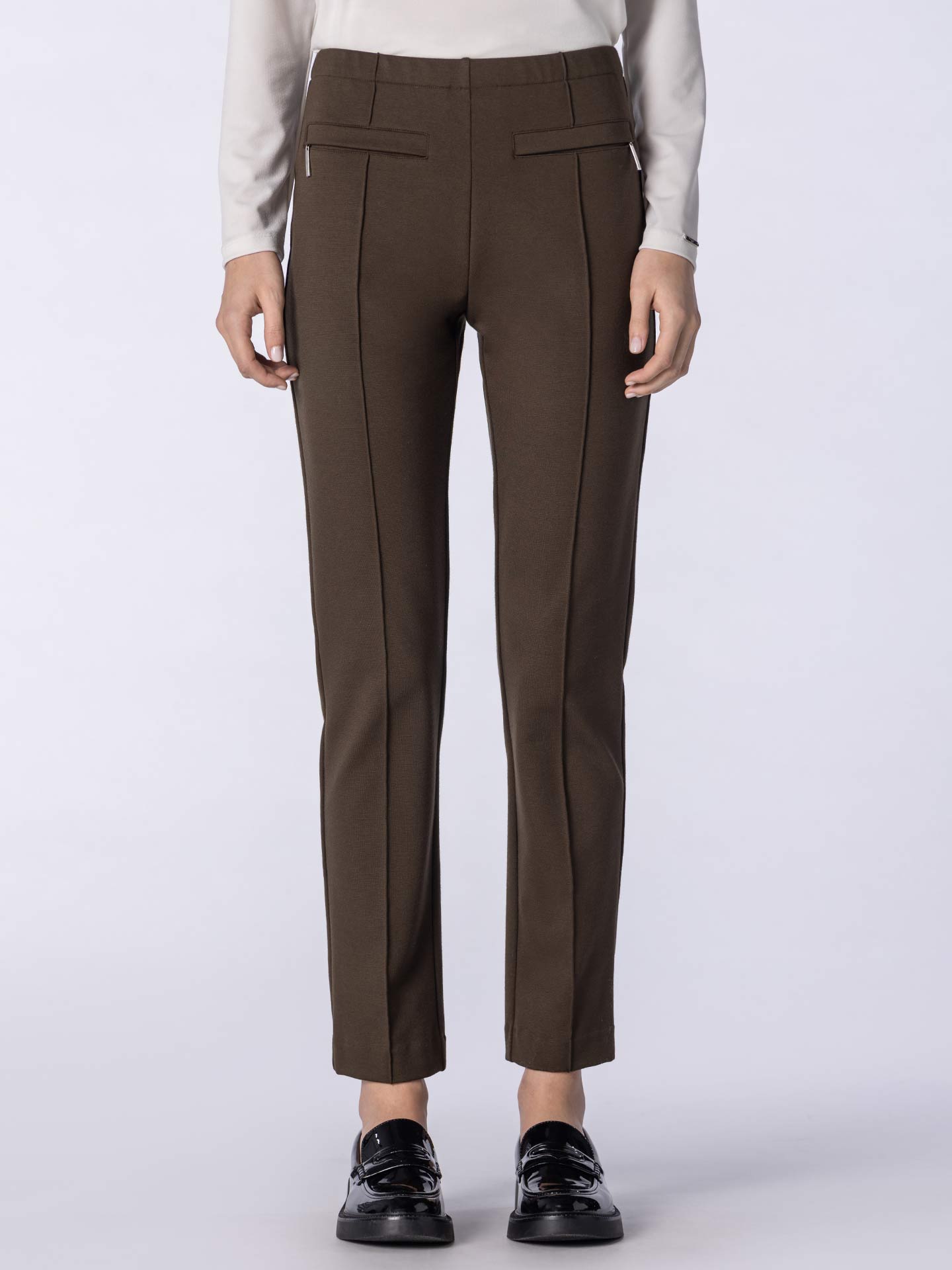 Calças Straight Fit