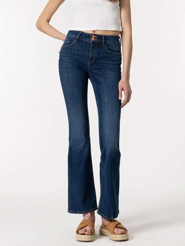 Calças de Ganga Light Push-up Bootcut