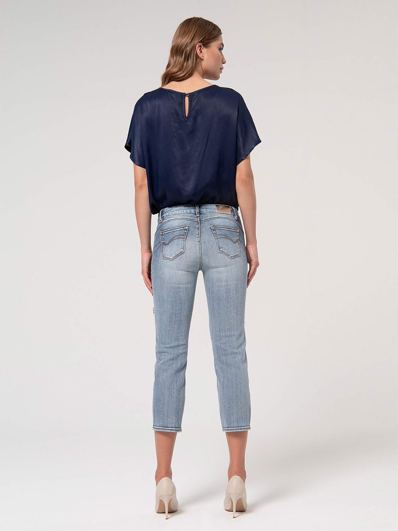 Cal�as de Ganga Cropped Fit