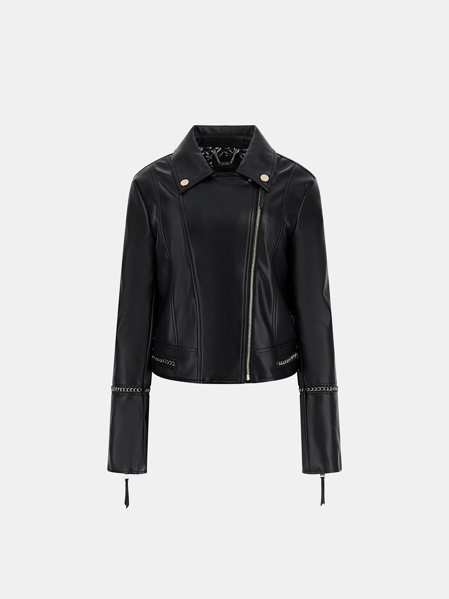 Bomber Jacket Efeito Pele