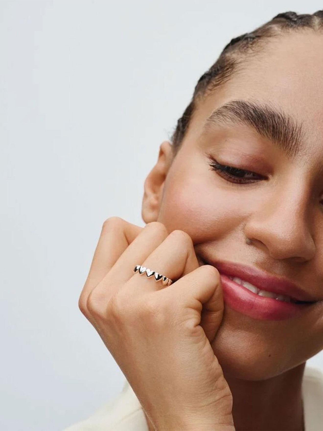 Anel Fila de Cora��es