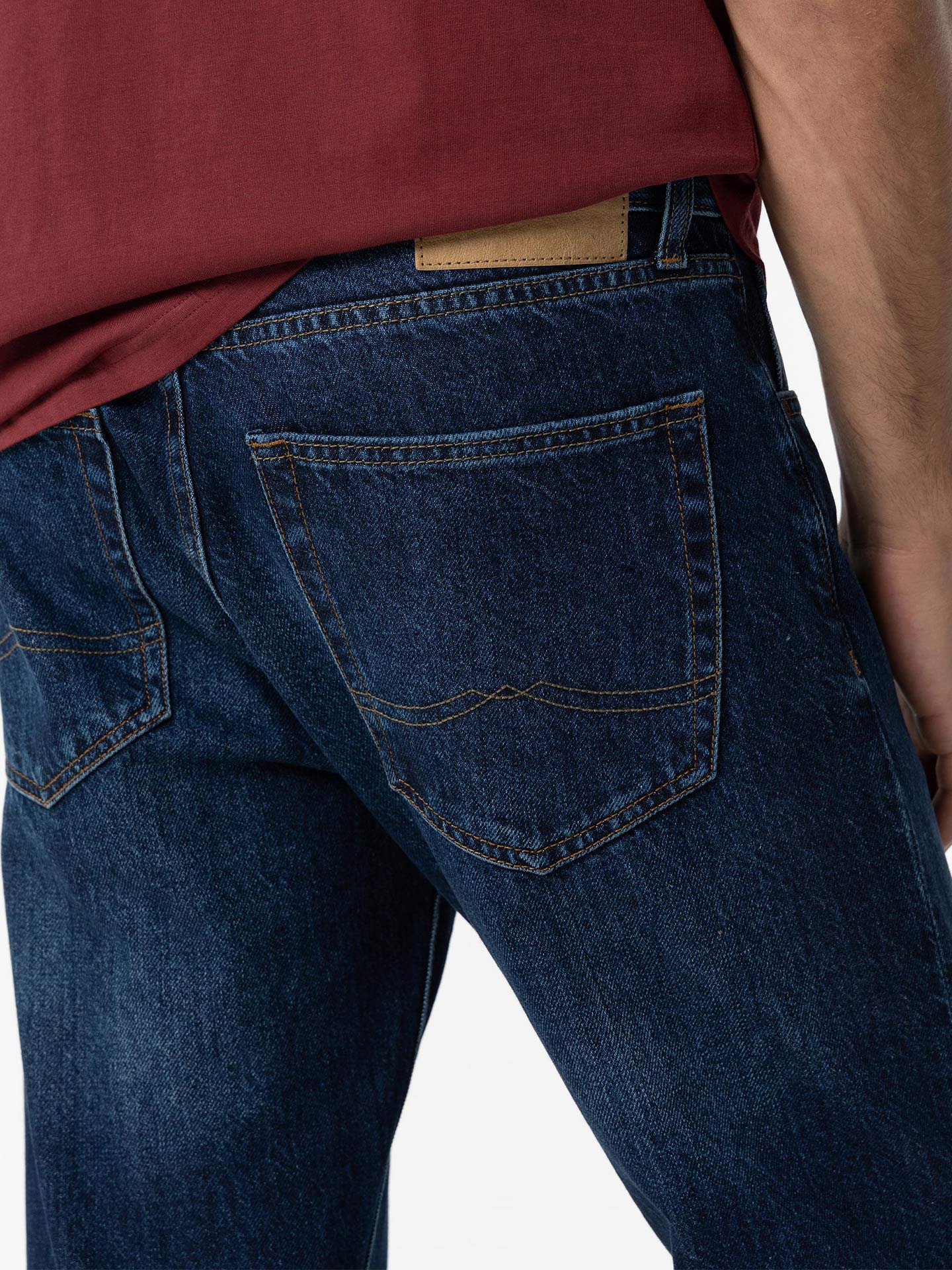 Calças de Ganga Straight Fit