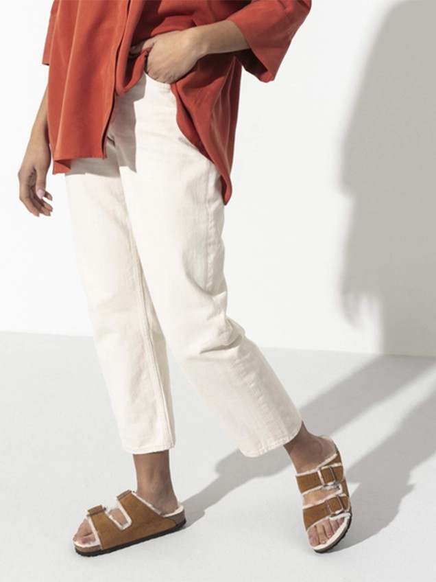Sandálias Arizona Shearling