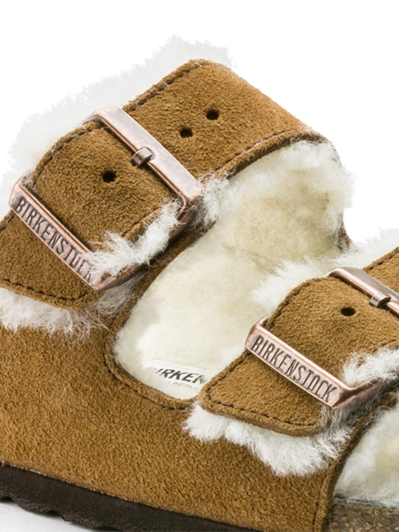Sandálias Arizona Shearling