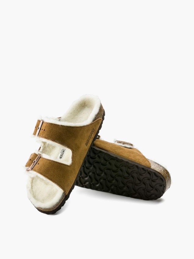 Sandálias Arizona Shearling