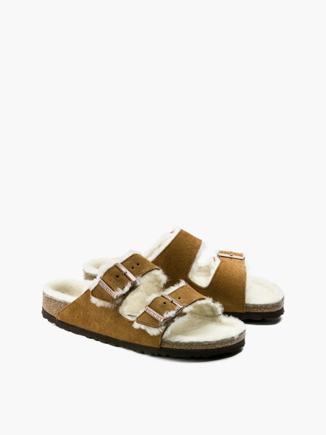Sandálias Arizona Shearling