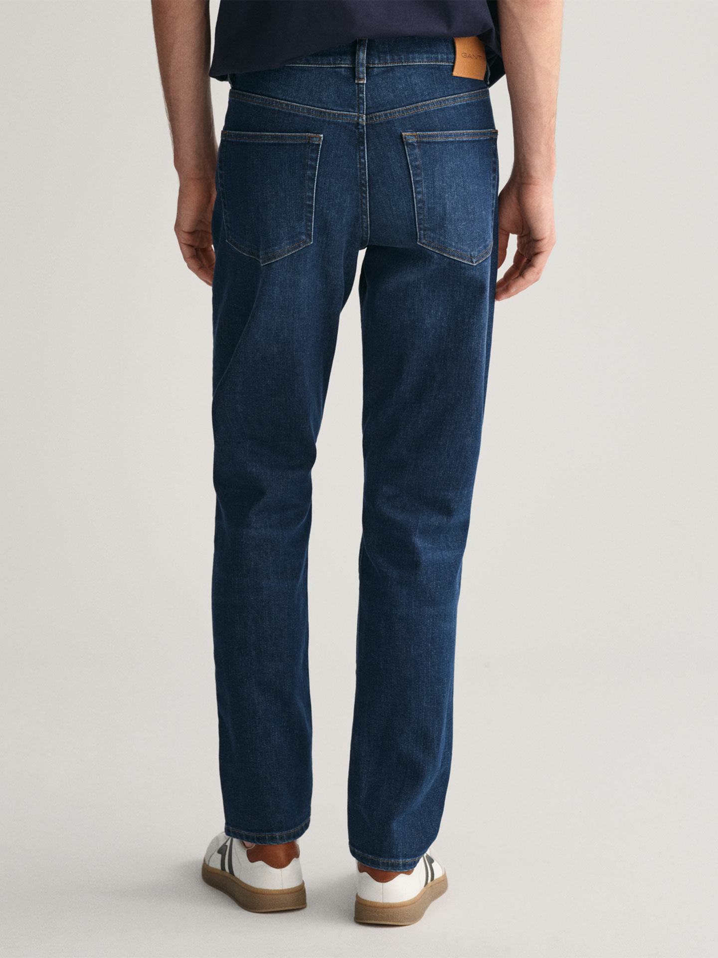 Calças de Ganga Slim Fit