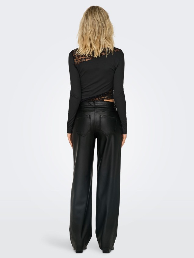 Calças Straight Fit