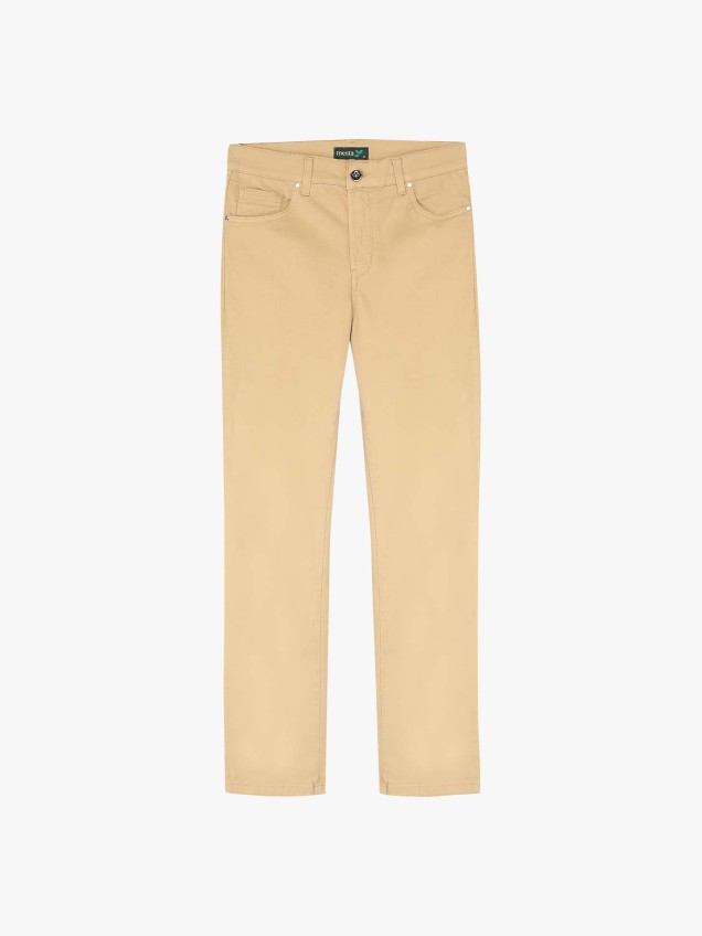 Calças Straight Fit