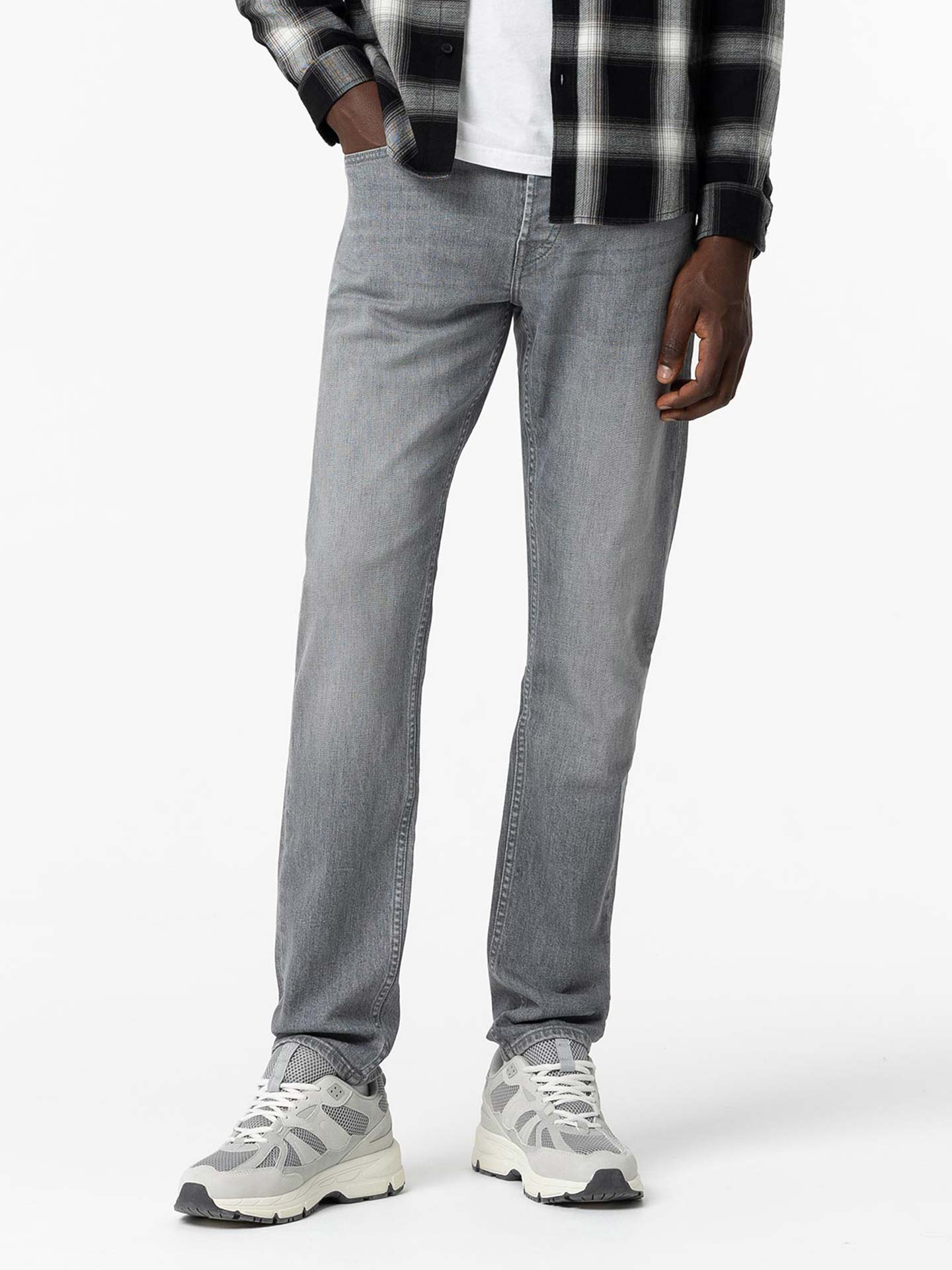 Calças de Ganga Tapered Fit