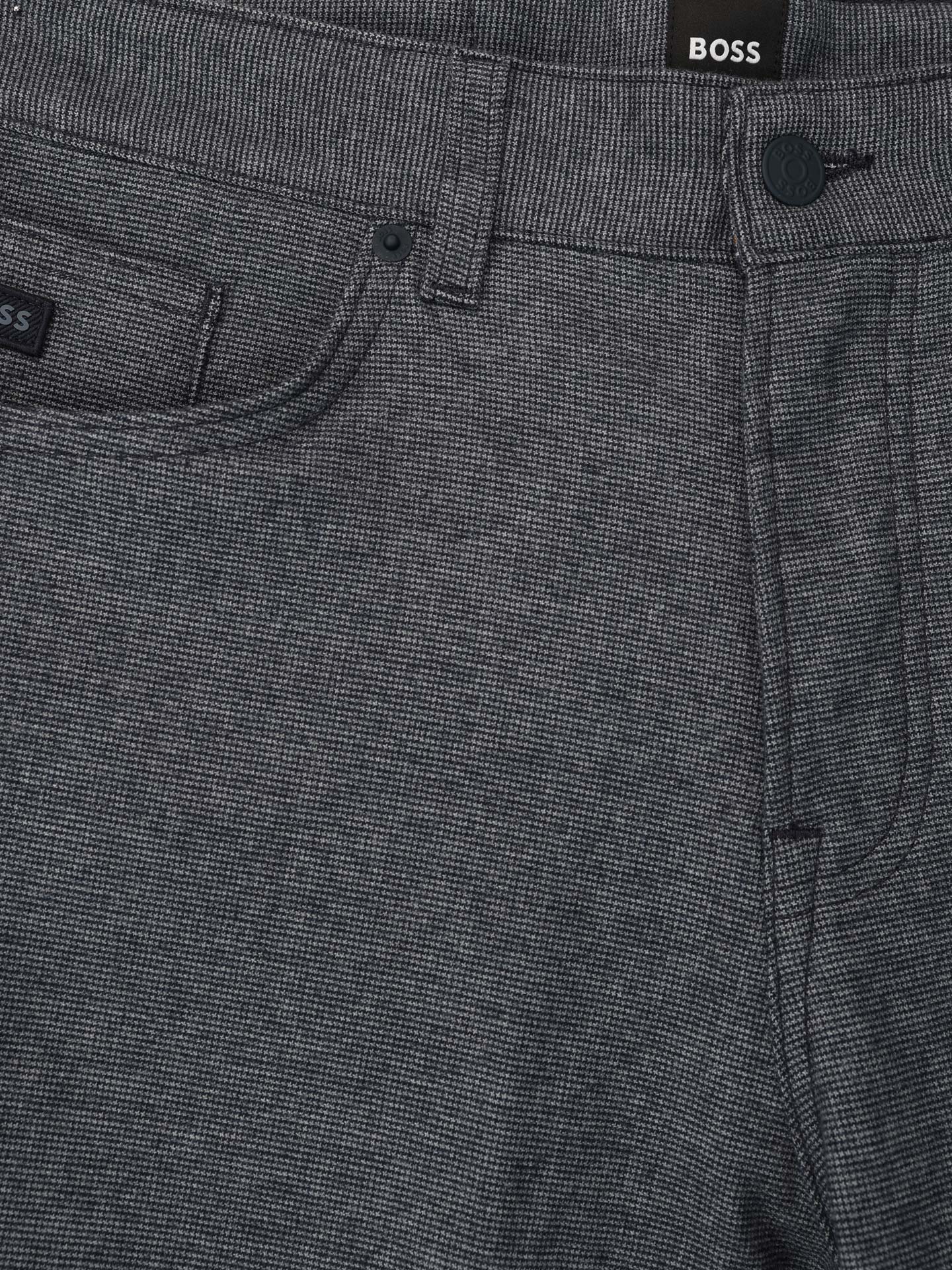 Calças Straight Fit