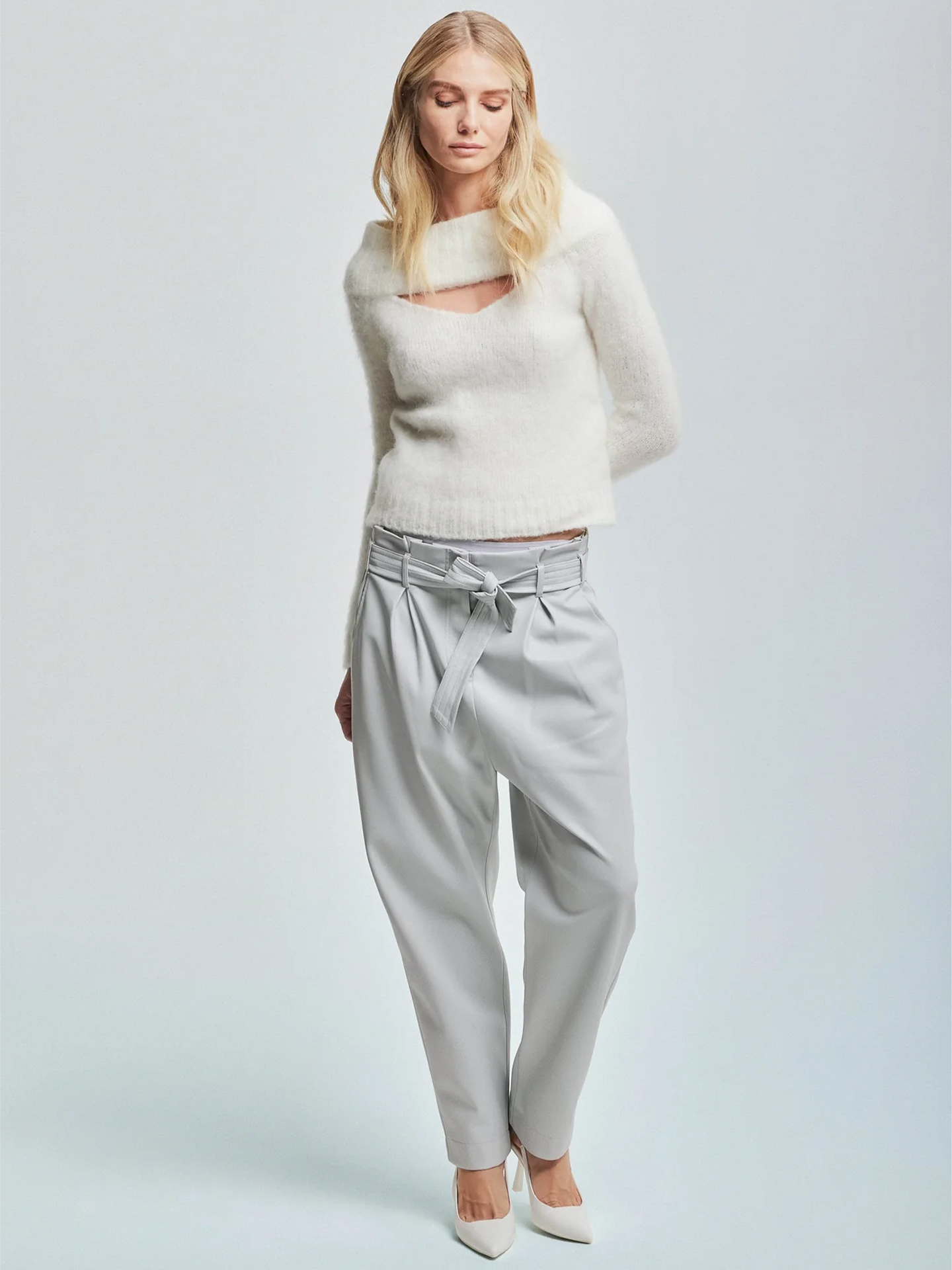 Calças Straight Fit