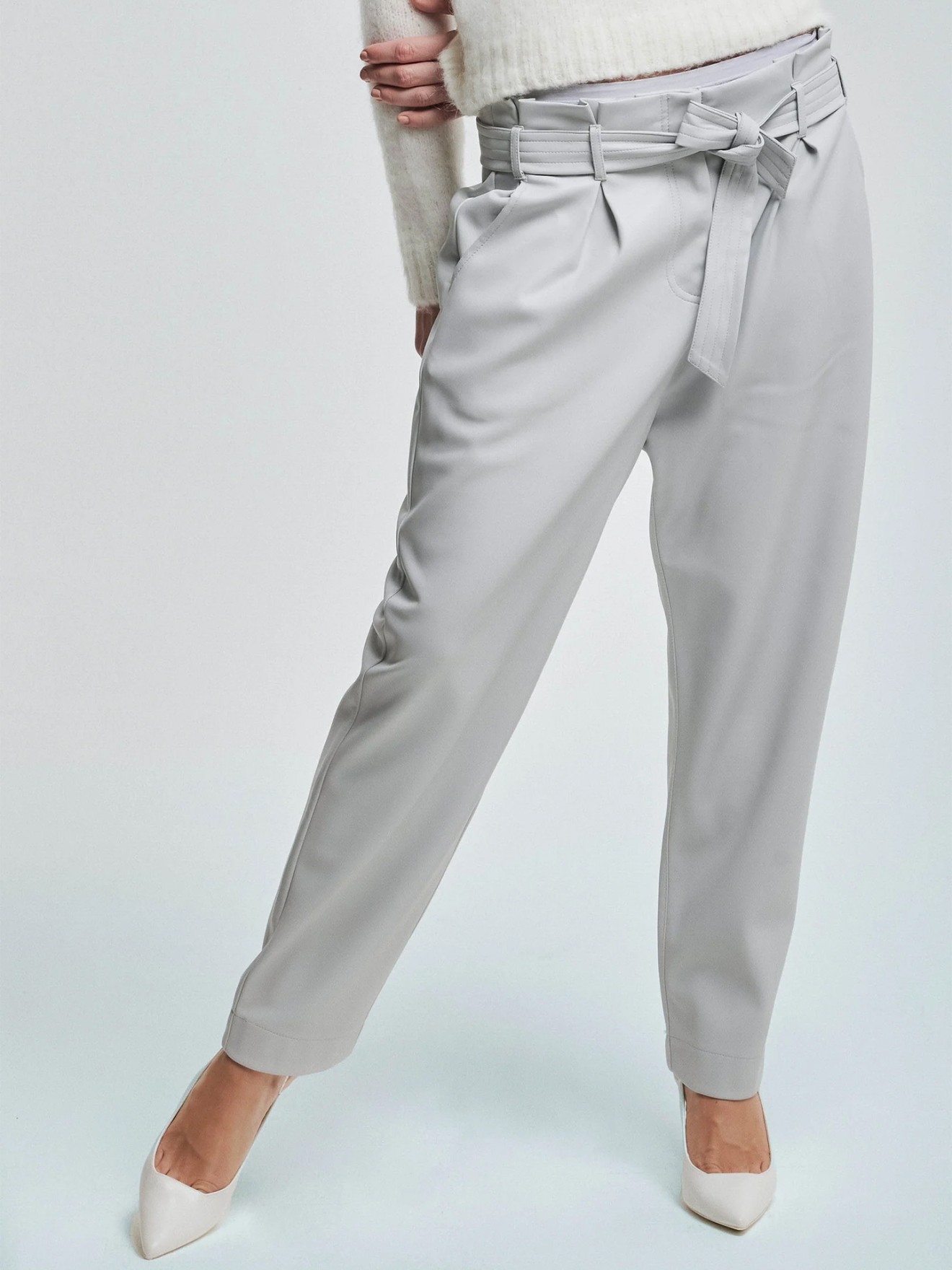 Calças Straight Fit