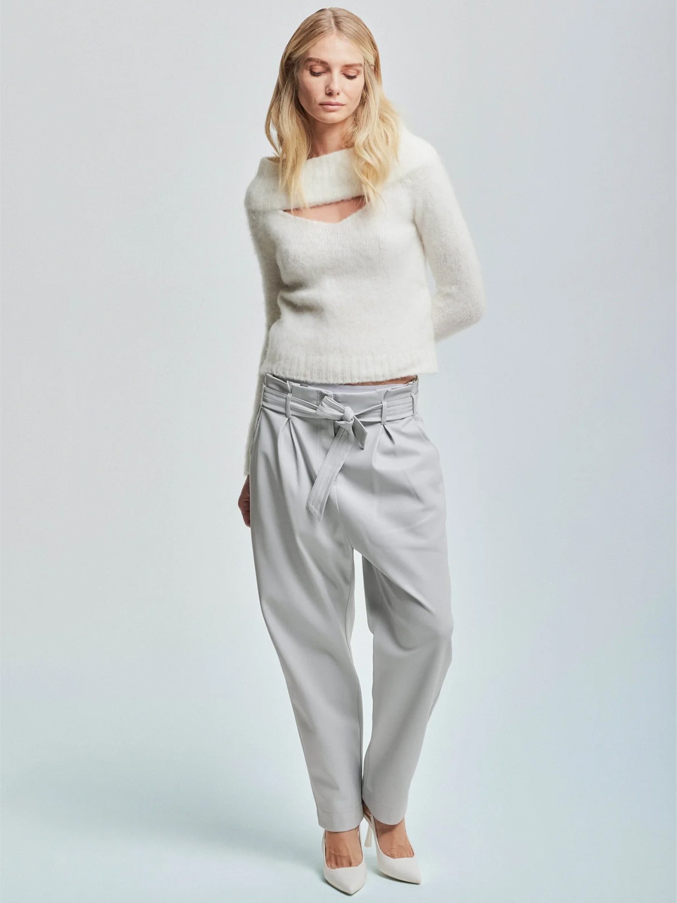 Calças Straight Fit