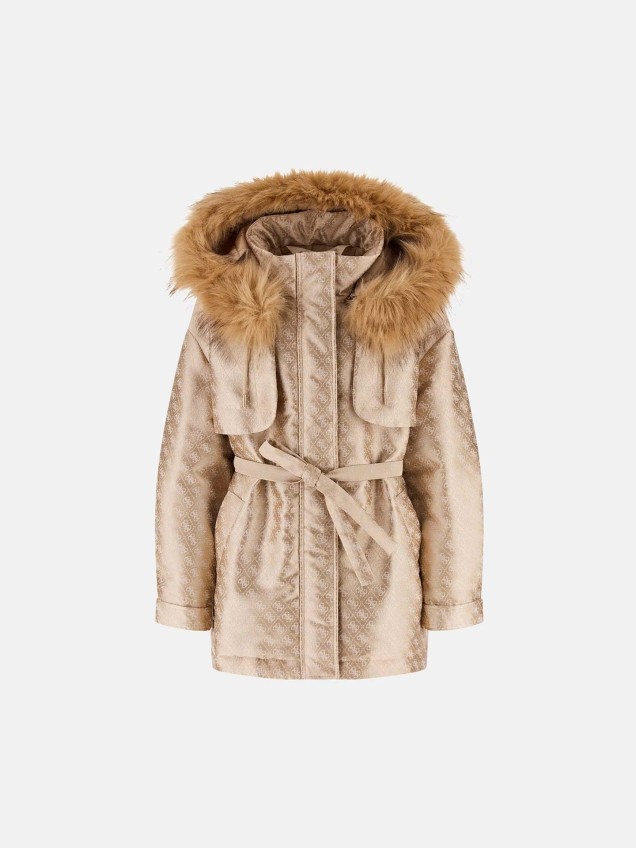Parka com Padrão