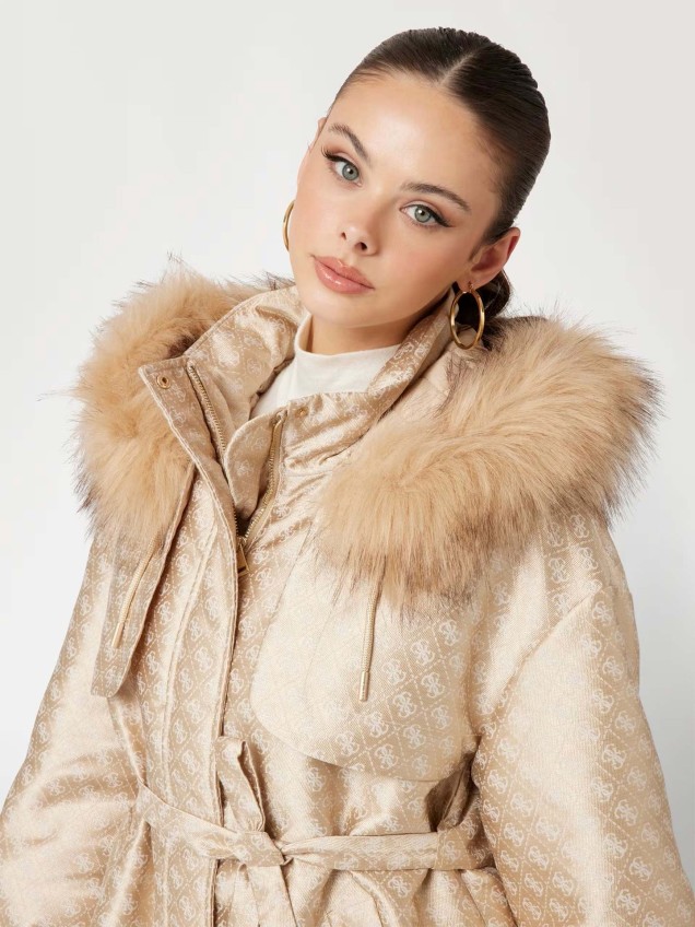 Parka com Padrão
